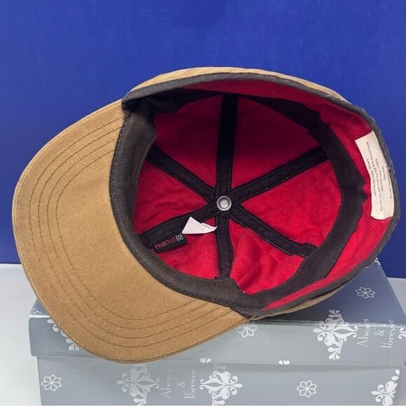 Carhartt Vintage Insulated Tan Cap with Ear Flaps Made In USA - Picture 7 of 9